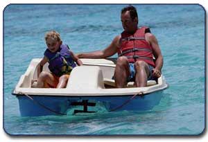 Paddle boats available at Lakeside Recreational Park